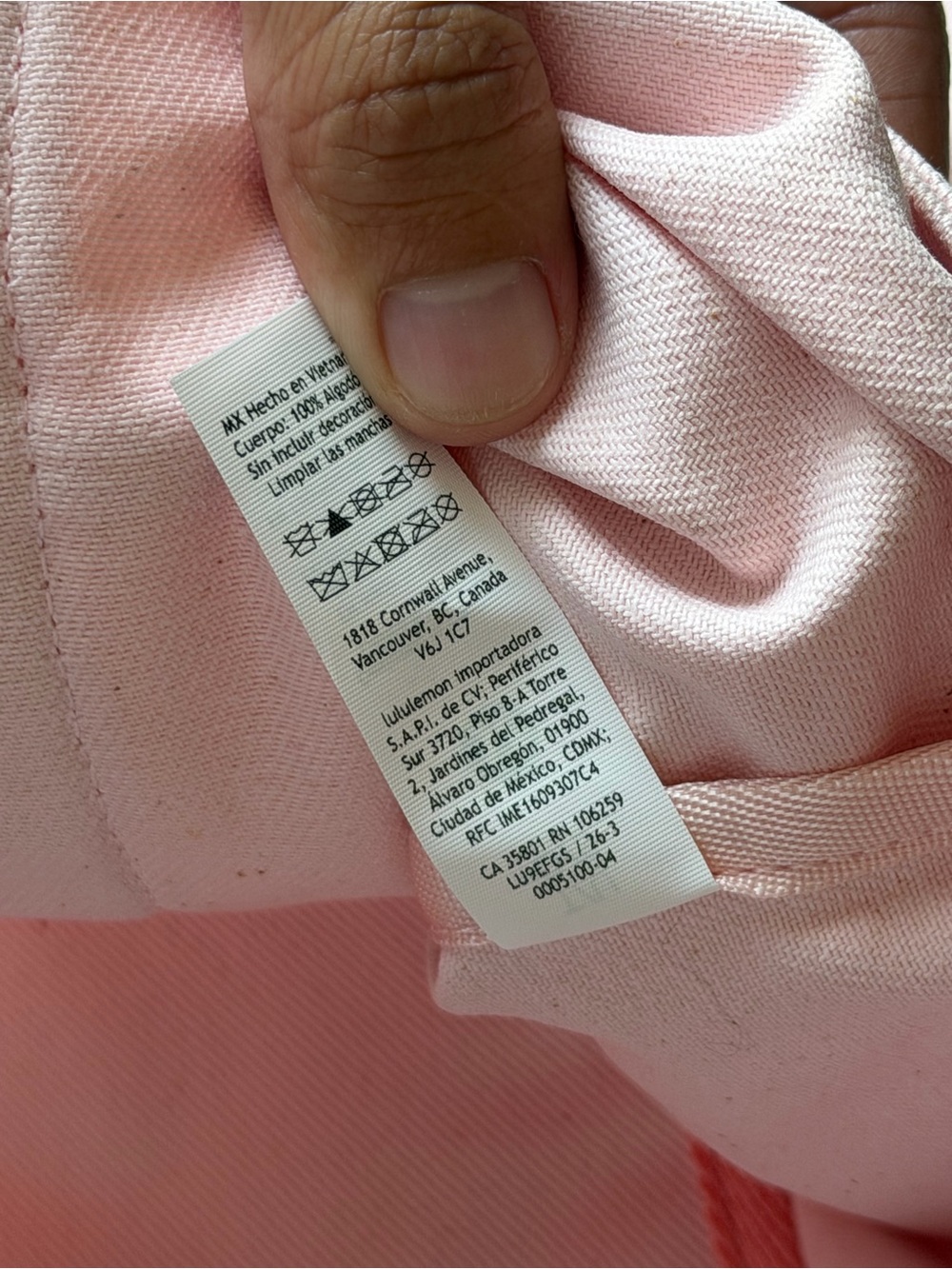 RARE Lululemon Daily Multi Pocket Canvas Tote 20L Collegiate Pink Pearl NWT - Picture 9 of 10